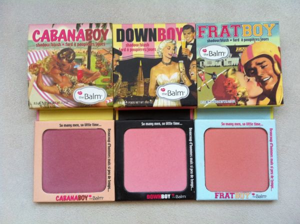 Kit com 3 blushes cabana boy